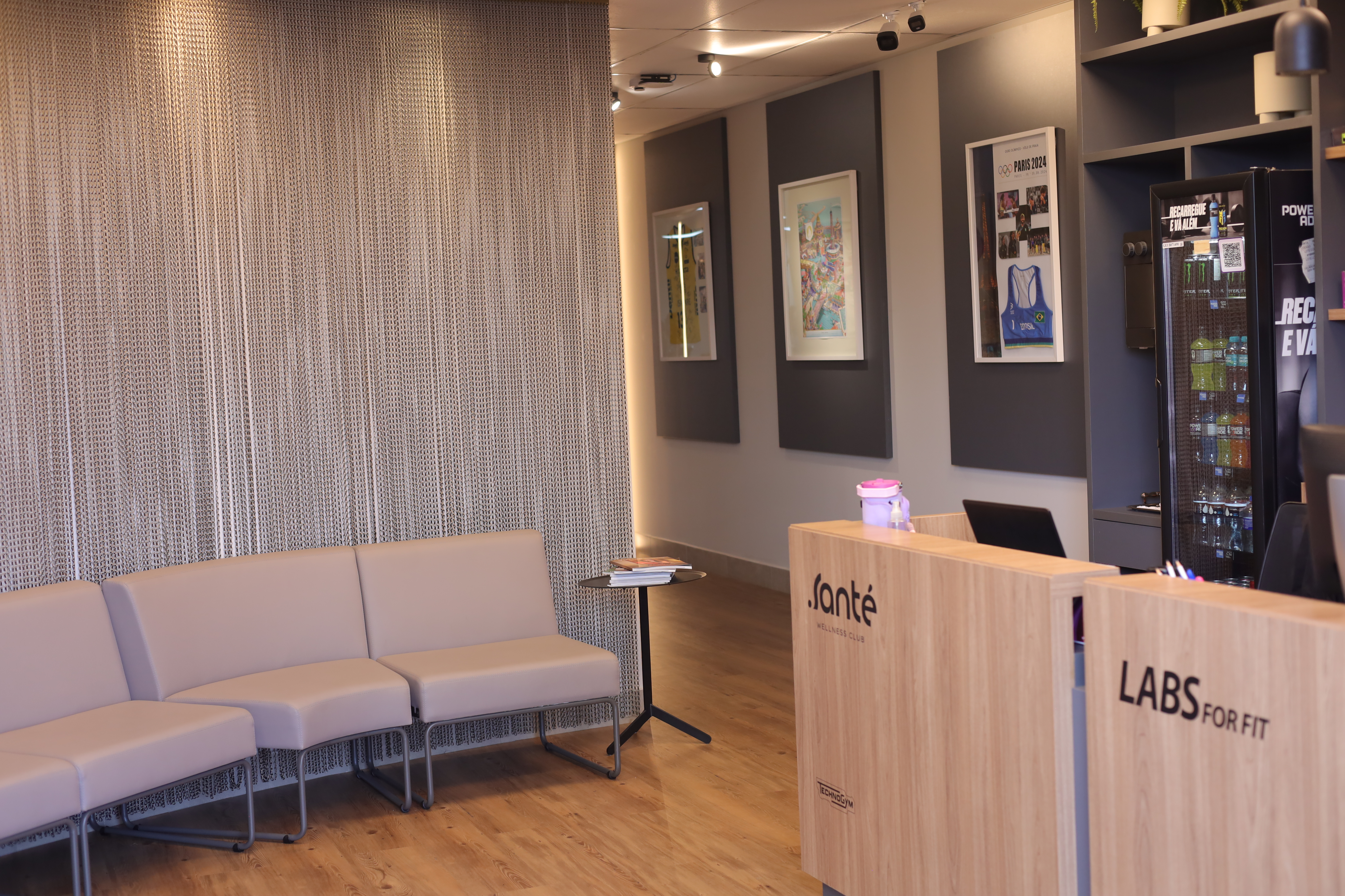 Lounge de espera — Labs For Fit Uberlândia